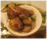 鴨らーめん 竹亭 錦店 蜆ラーメン かんぞう君の具