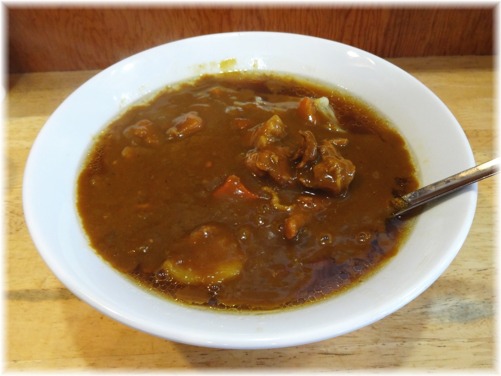 大沢食堂 カレーラーメン(中辛)