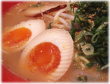 ラーメン四天王 醤油味玉の具