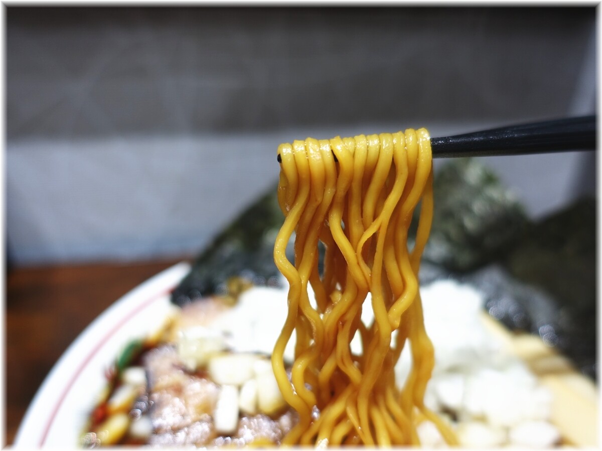 竹福2 のりラーメンの麺