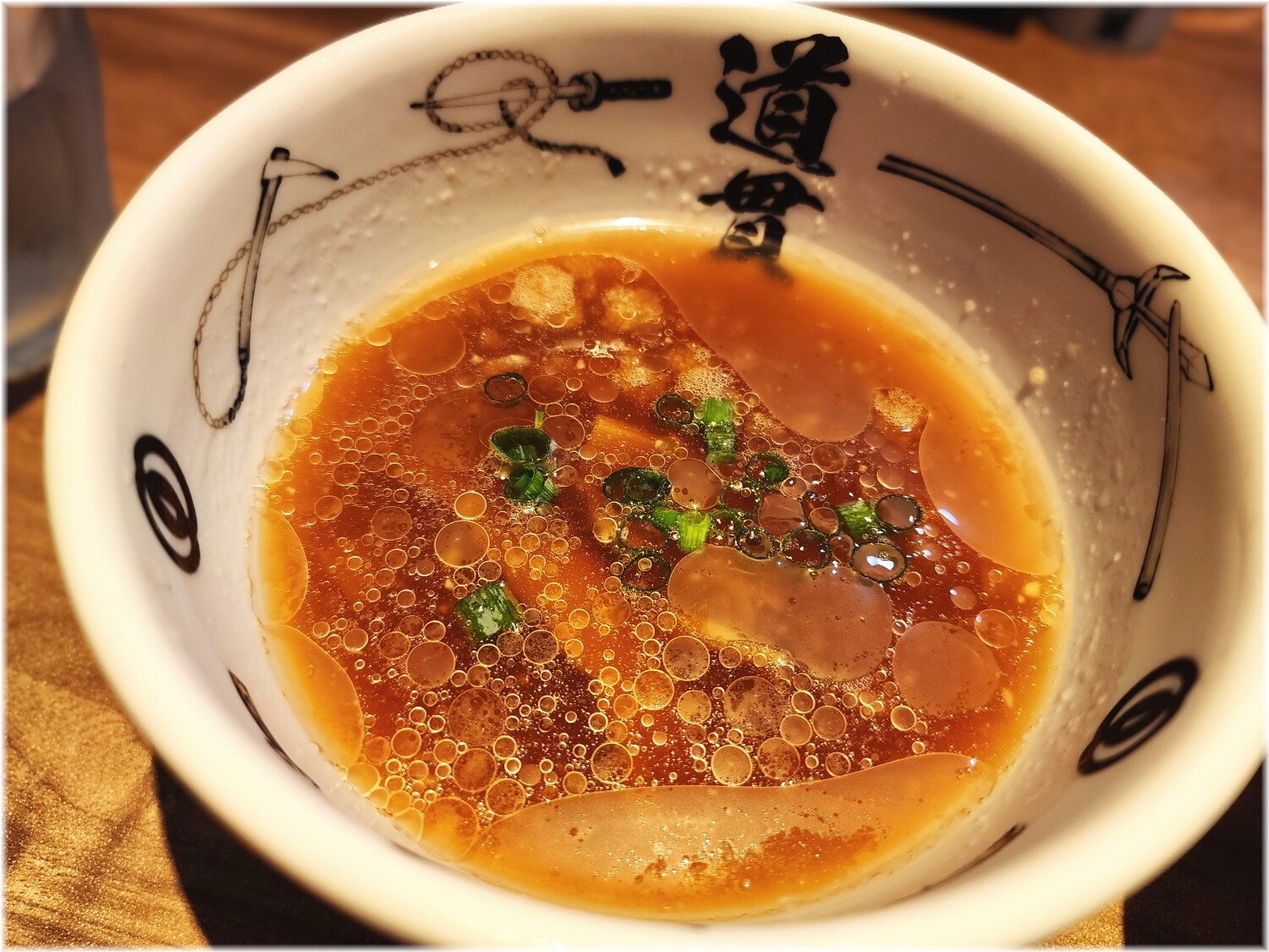 麺屋武蔵道貫4 冷やしつけ麺のつけ汁