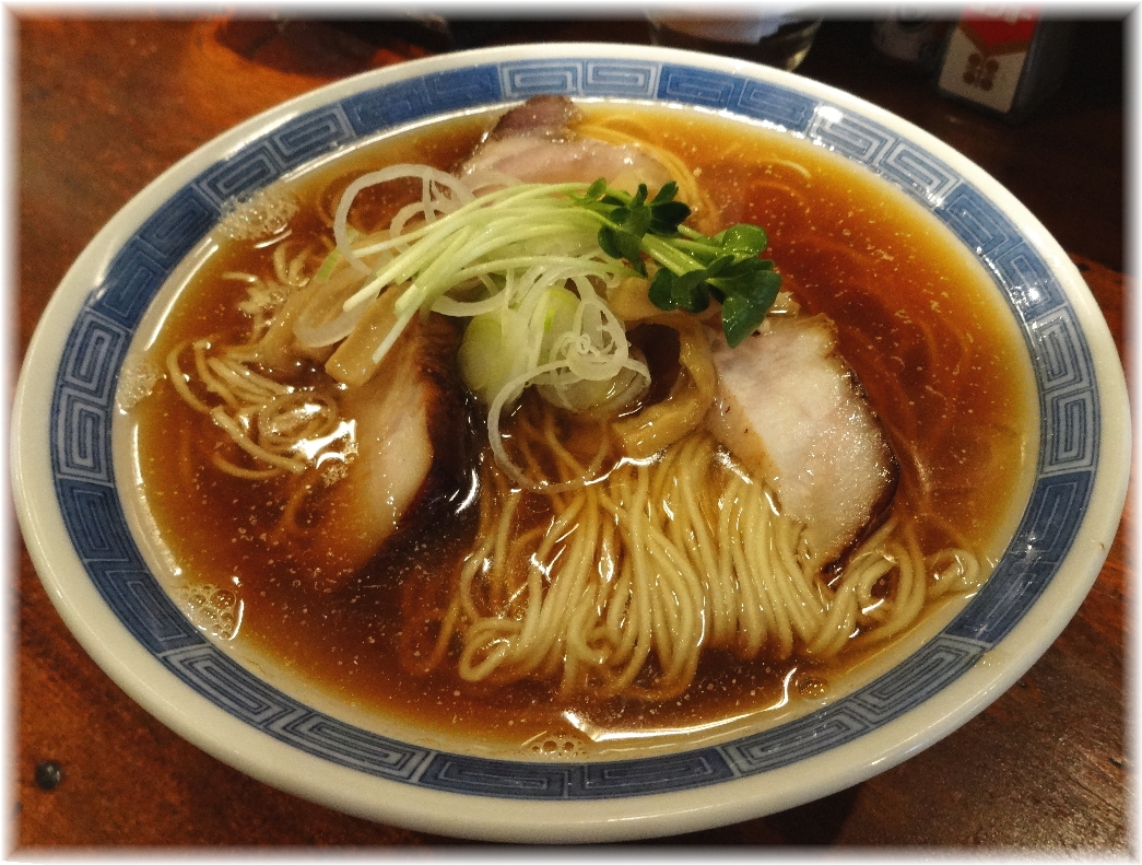 中華そばしば田 煮干しそば