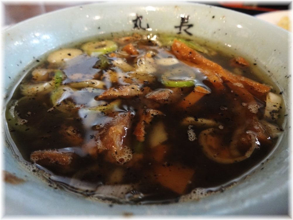 丸長中華そば店 つけそばのつけ汁