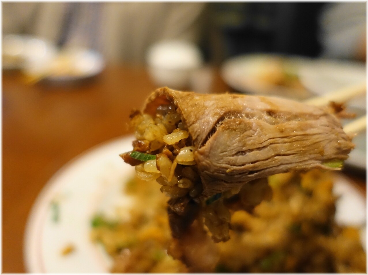 新福菜館浜松町店 肉巻き焼きめし