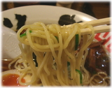 じゃげな バリだし醤油の麺