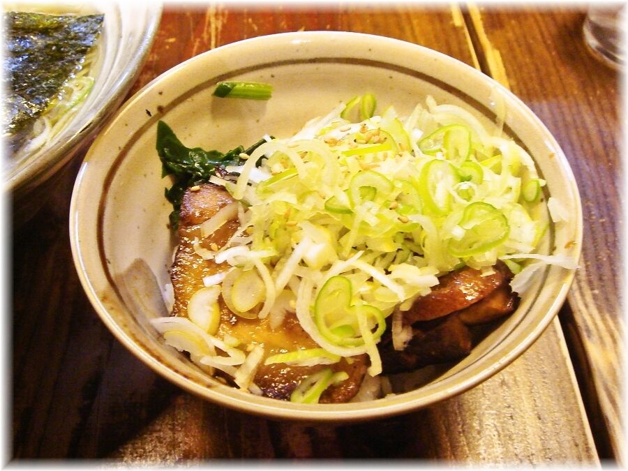 汐そば屋 本日のミニ丼