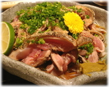 銀座ほんじん 地鶏のタタキ