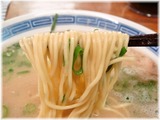 名島亭 ラーメンの麺