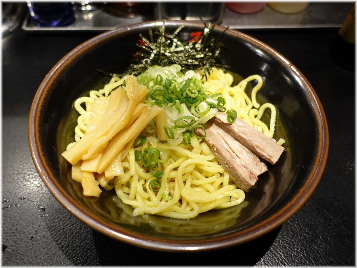 東京油組総本店大森組 辛味噌油そば(並)