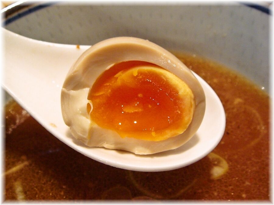 つけめん○竜 味玉