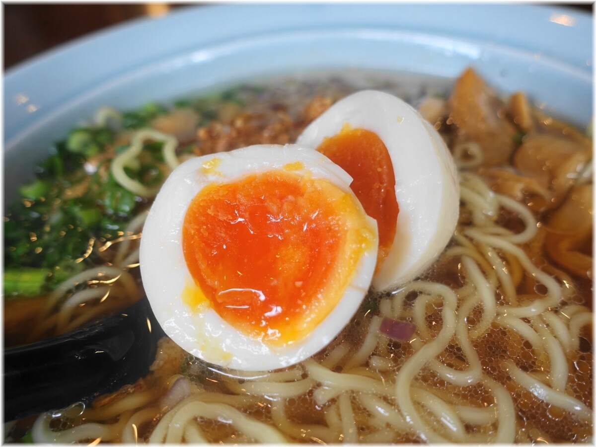 辺杢麺店 特製東京下町醤油らーめんの味玉
