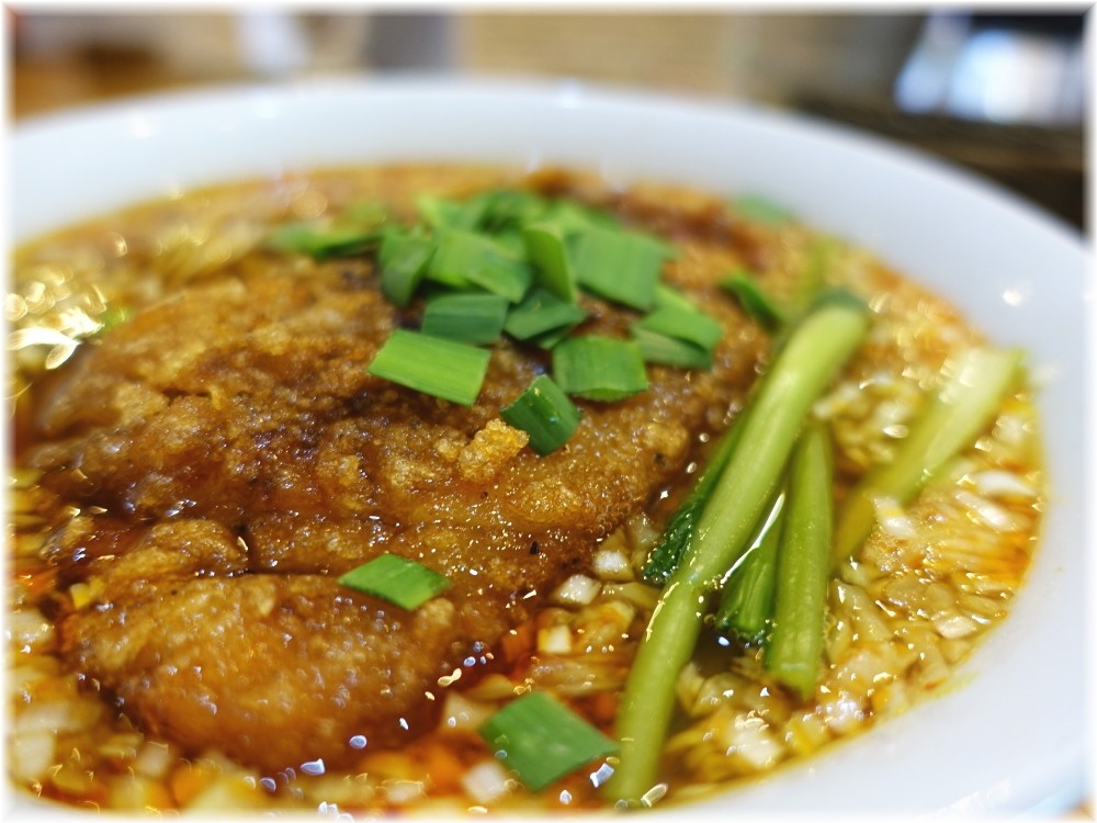 瀬佐味亭虎ノ門店2 排骨酸辣麺の具