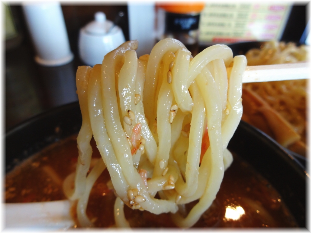 じぱんぐ 海老ざる拉麺の麺