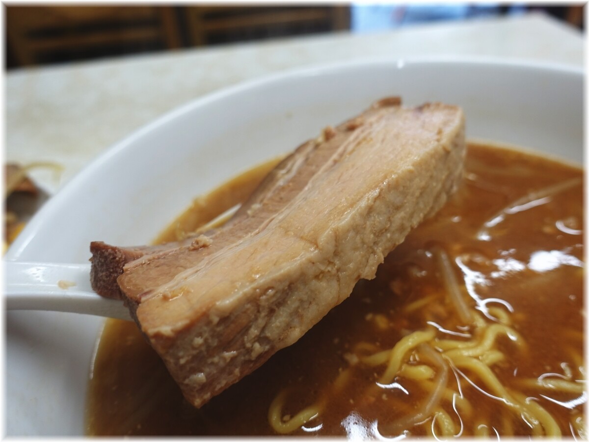サッポロラーメン天竜 味噌チャーシューメンのチャーシュー2