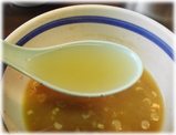 東池袋大勝軒 桜ROZEO スープ割りのスープ