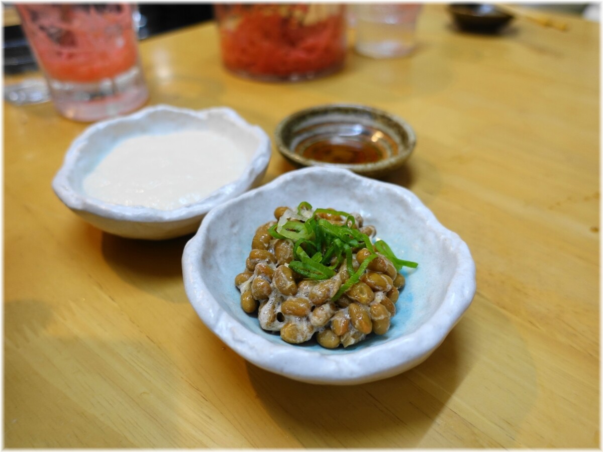 大栄ラーメン 納豆ととろろ
