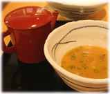 由○ 風味つけ麺のスープ割り