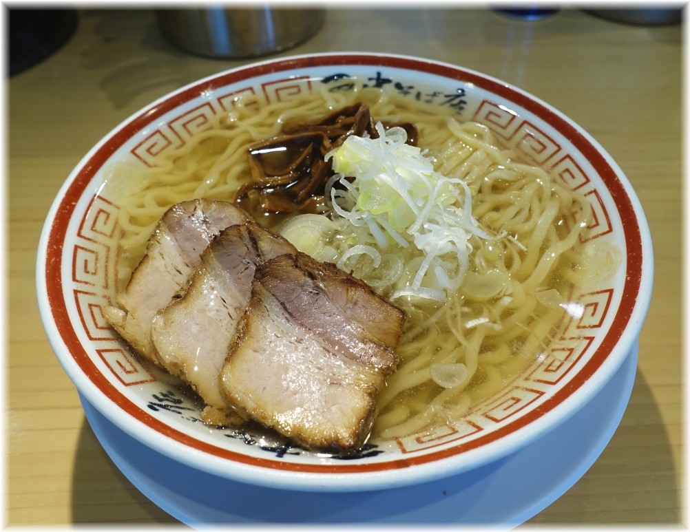 田中そば店新橋店4 冷やかけ中華そば