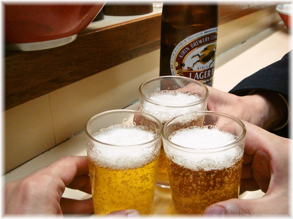 八ちゃんラーメン 乾杯