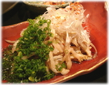 銀座ほんじん 鶏皮のポン酢和え