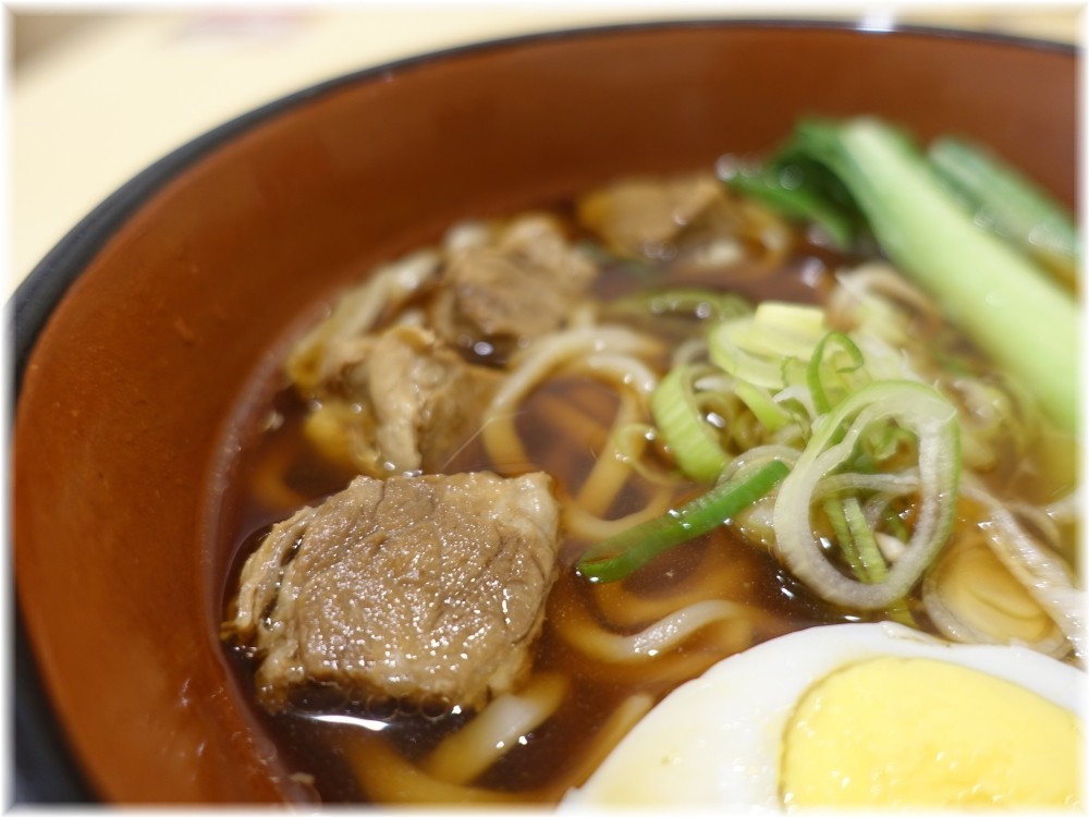 三商巧福赤坂店 牛肉麺の具