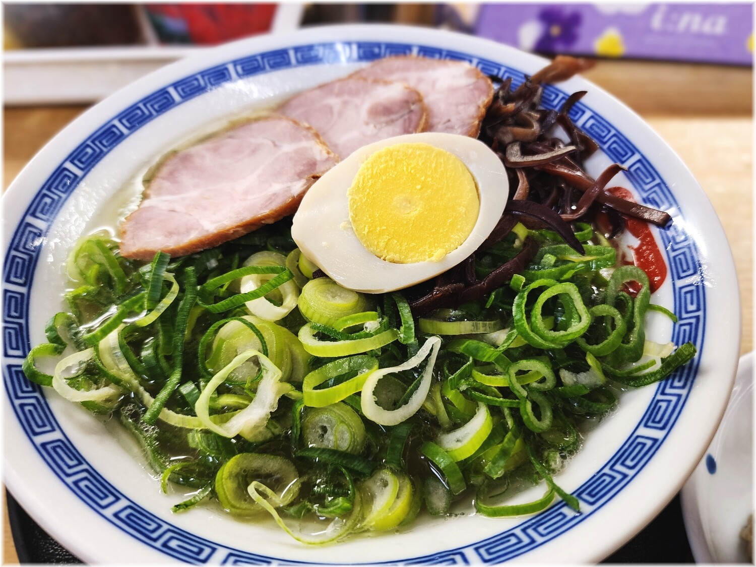 長浜らーめん呑龍5 特製ラーメンの具