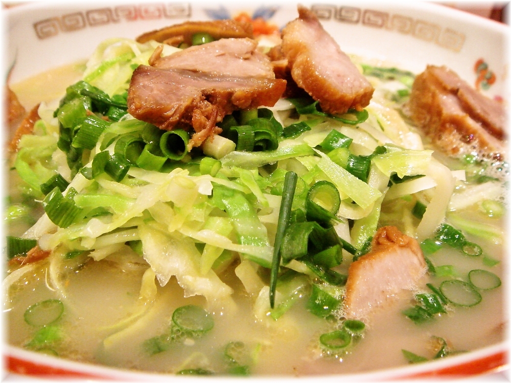 こむらさき ラーメン(チャーシュー入り)の具