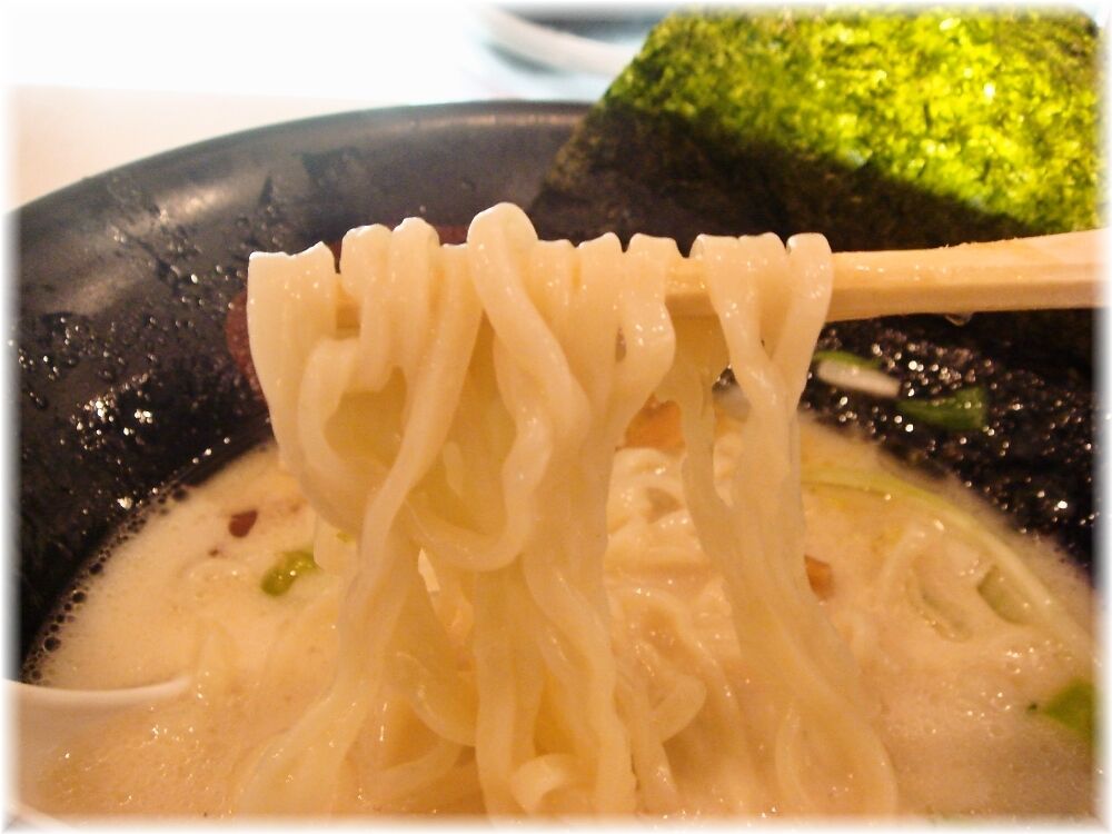 虎心房 虎心麺(塩味)の麺