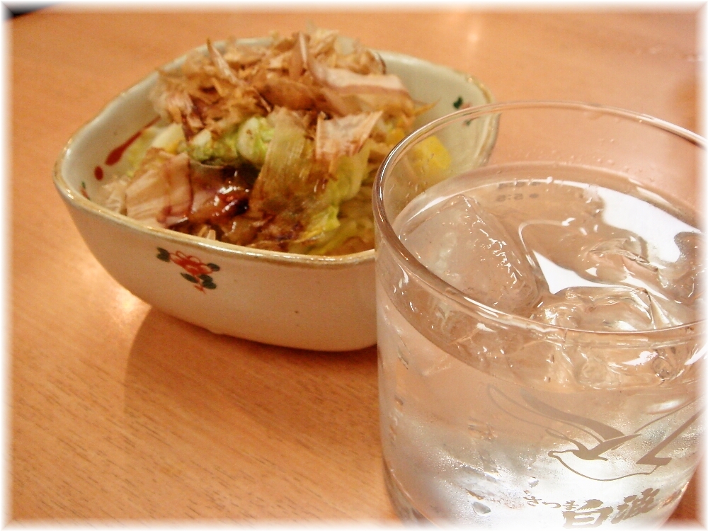 元祖赤のれん節ちゃんラーメン 芋ロックとおしんこ