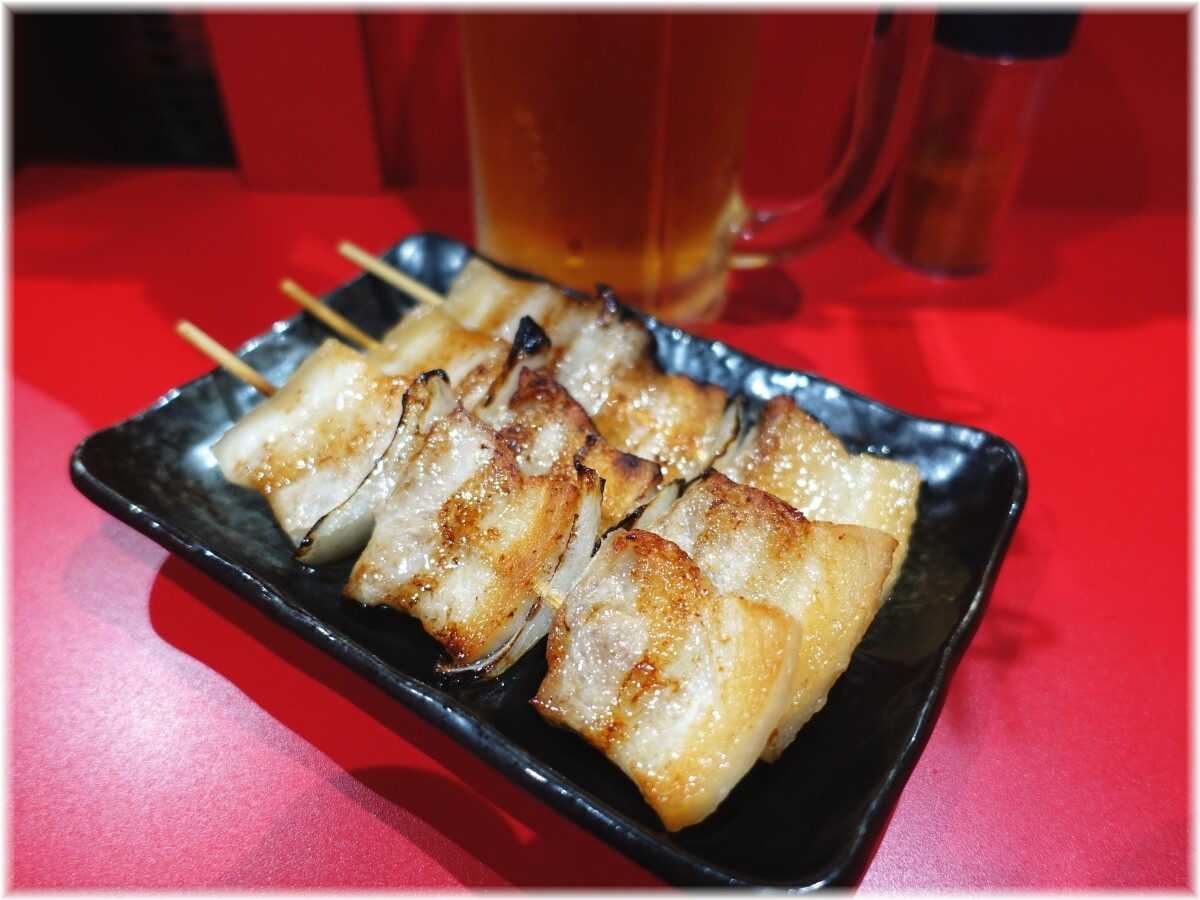 博多食堂渋谷店 豚バラ串焼