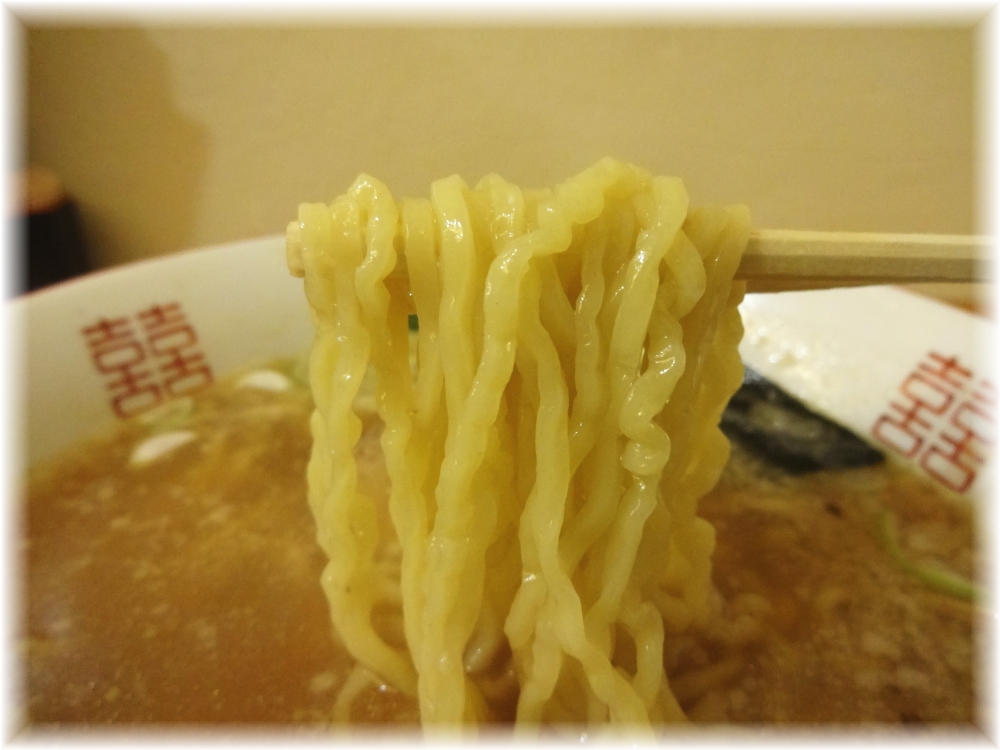 新橋柳麺 ミックスの麺