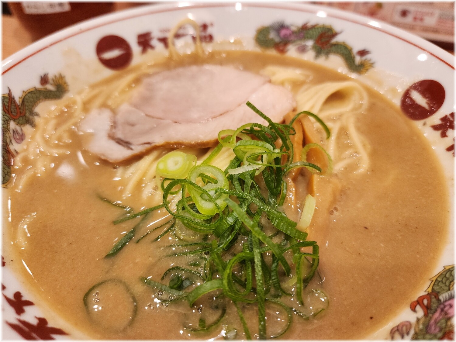 天下一品田町店23 こってりラーメンの具