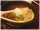 龍の家 割りおかゆのアップ