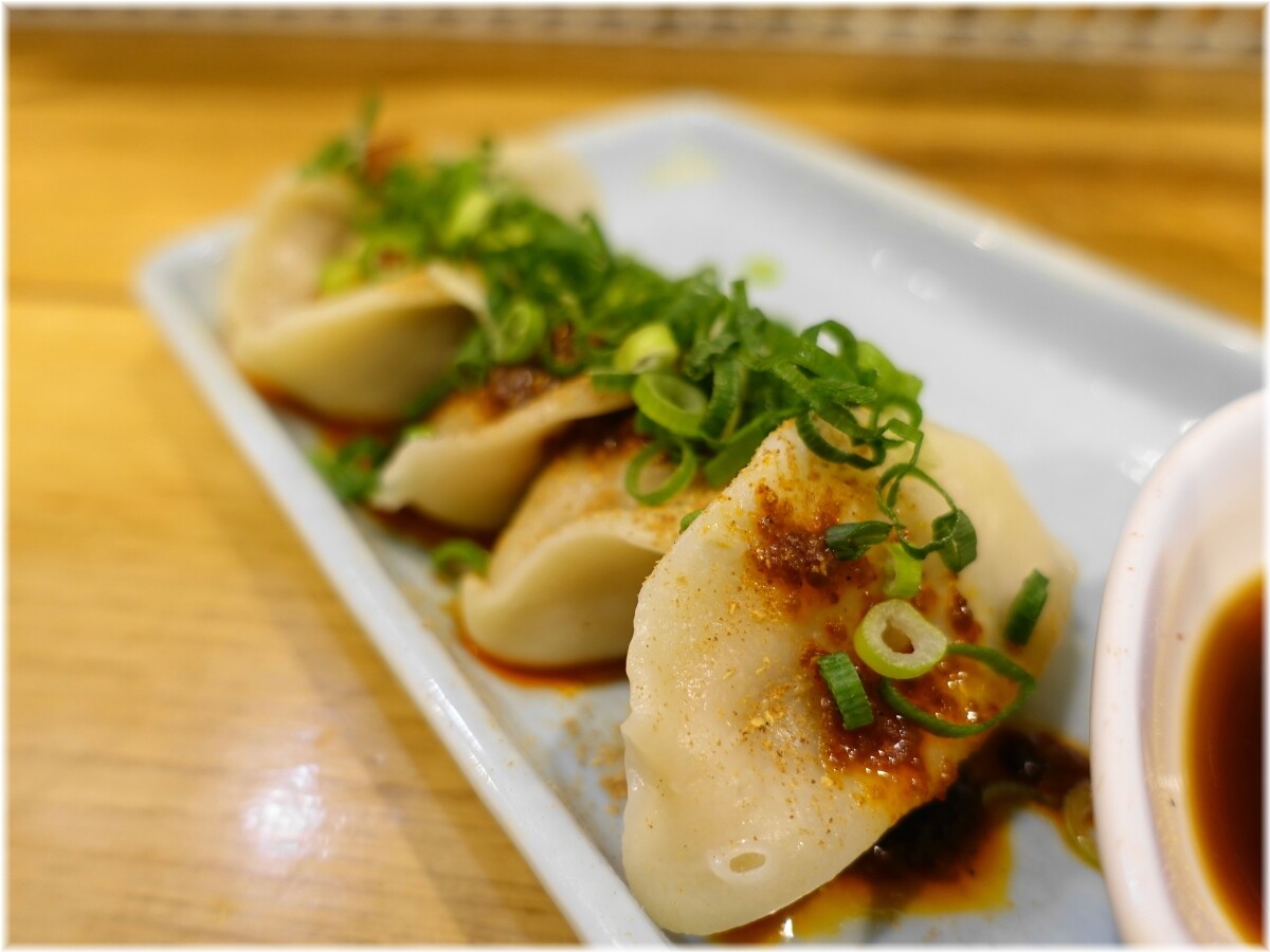 満鶏軒並木橋店 麻辣水餃子2