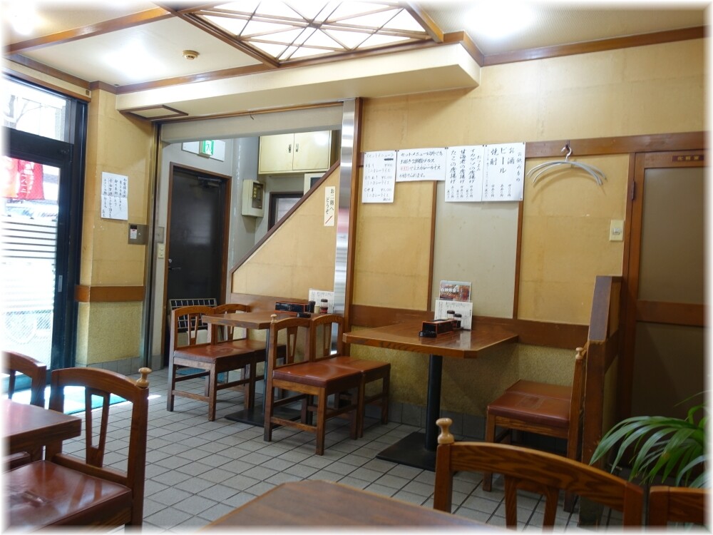 更科 店内