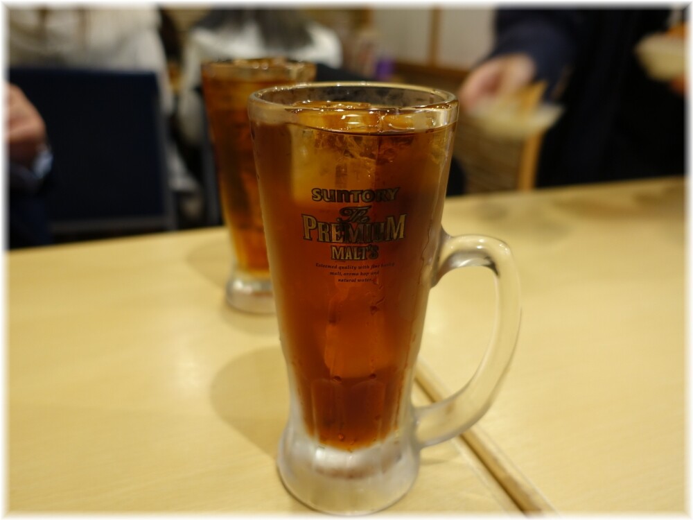 桂花ラーメンふぁんてん2 焼酎のプーアル割り