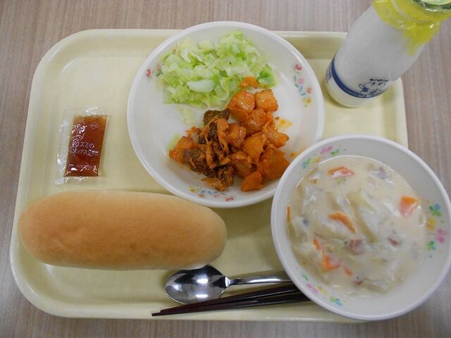 １月２７日の給食 甘利小ブログ