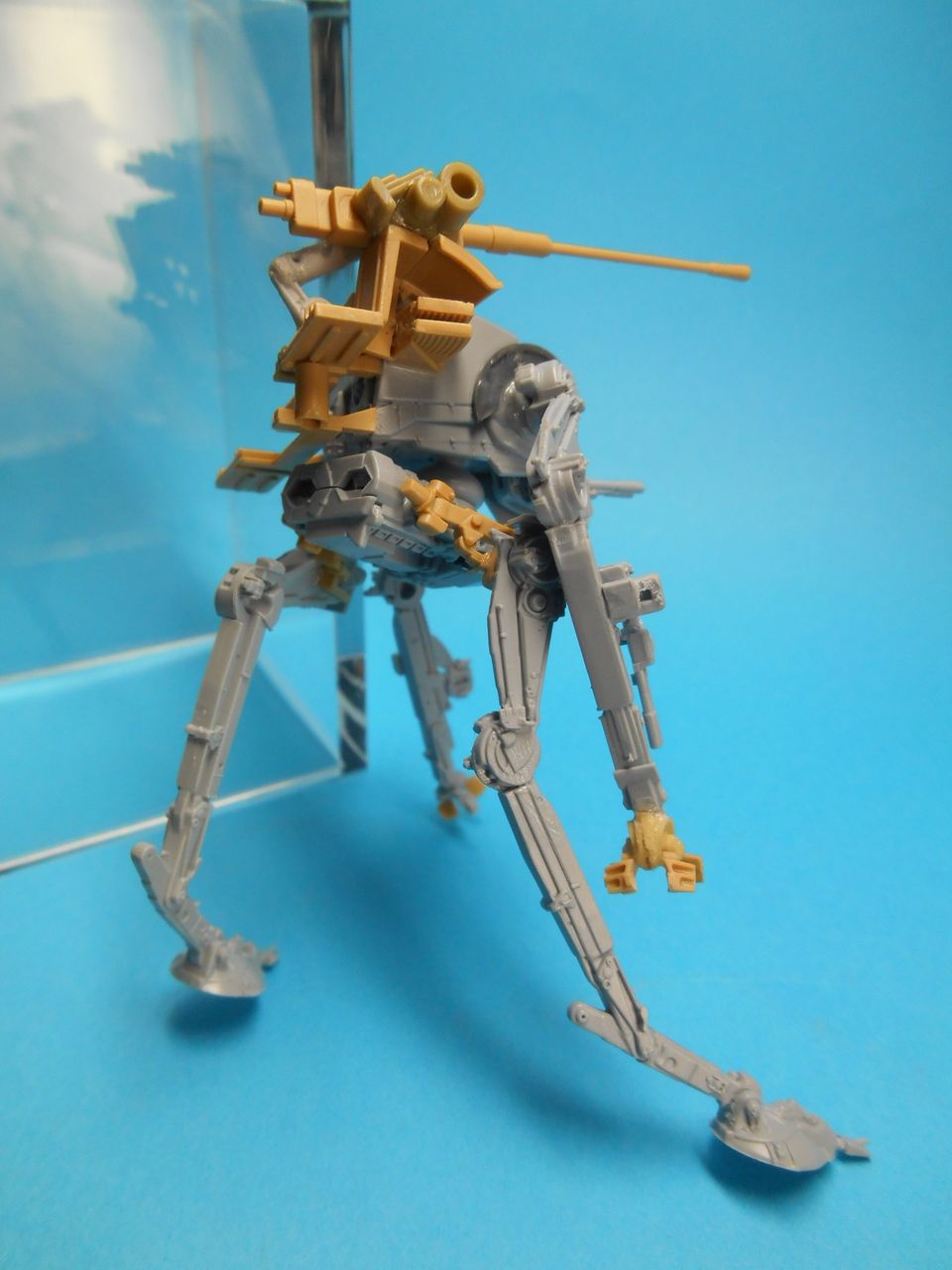 スター・ウォーズ ジオラマ 腕付AT-STを作る⑧（AT-ST＆ スノー