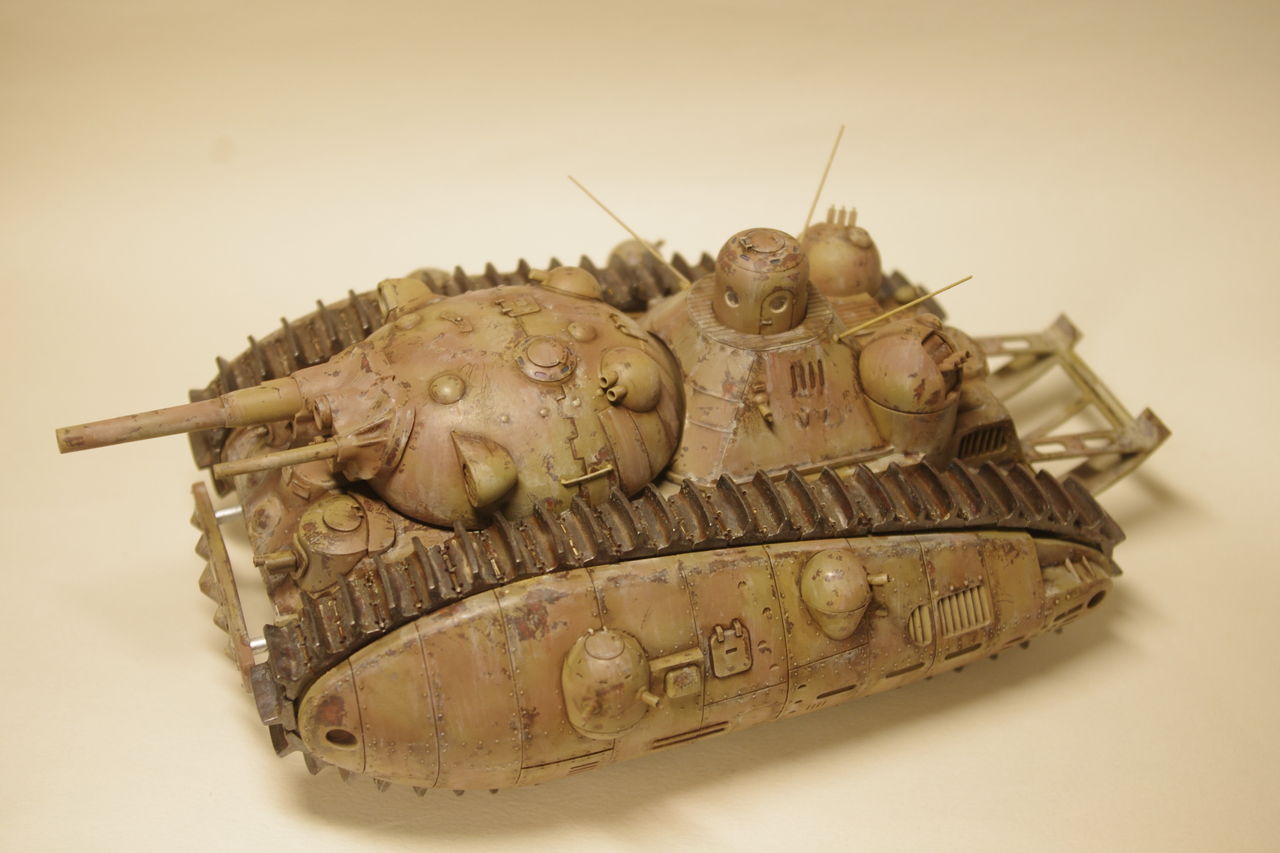 1/72スケール 悪役1号ジオラマ （制作編） : 模型制作工房