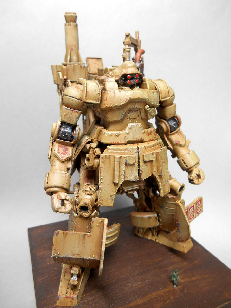 オリジナル ロボット「スチーム・パンカー」⑲（完成編） : 模型制作
