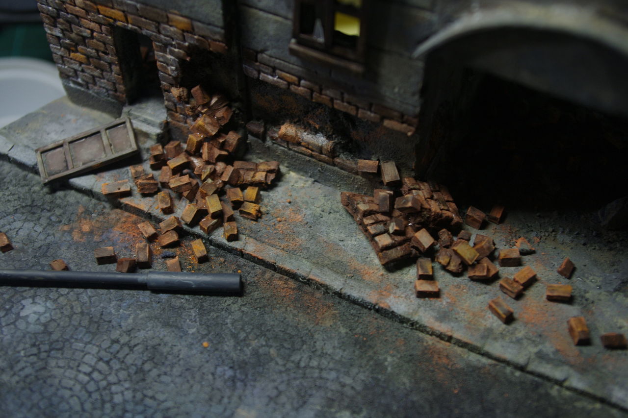 1/72スケール 悪役1号ジオラマ （完成編） : 模型制作工房amaroidの