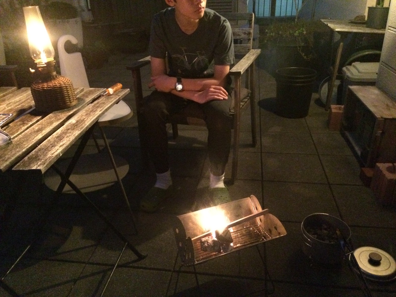 屋上キャンプ Outdoor Life Designs