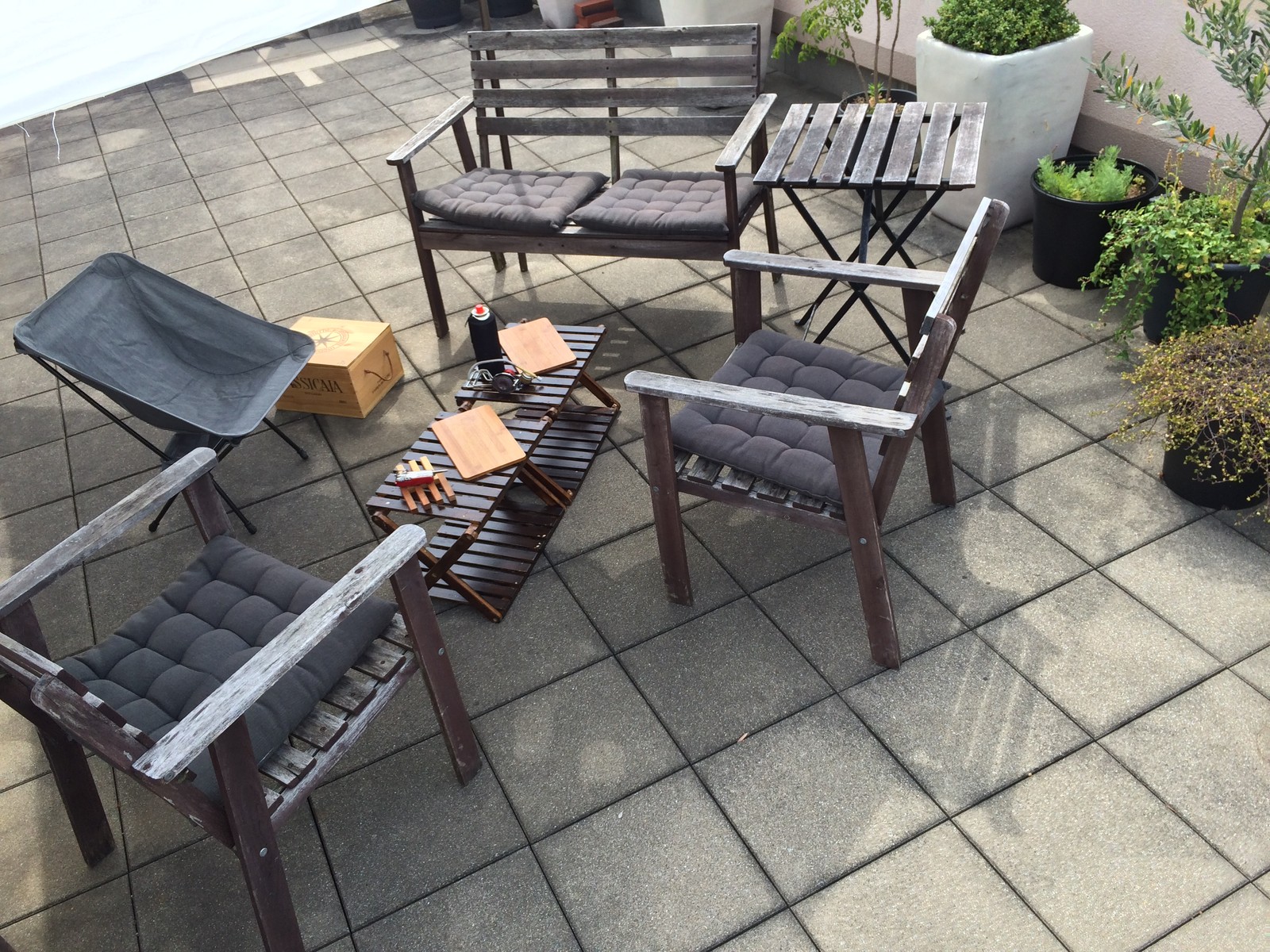 屋上でワインと燻製 Outdoor Life Designs 屋上でワインと燻製 Outdoor Life Designs