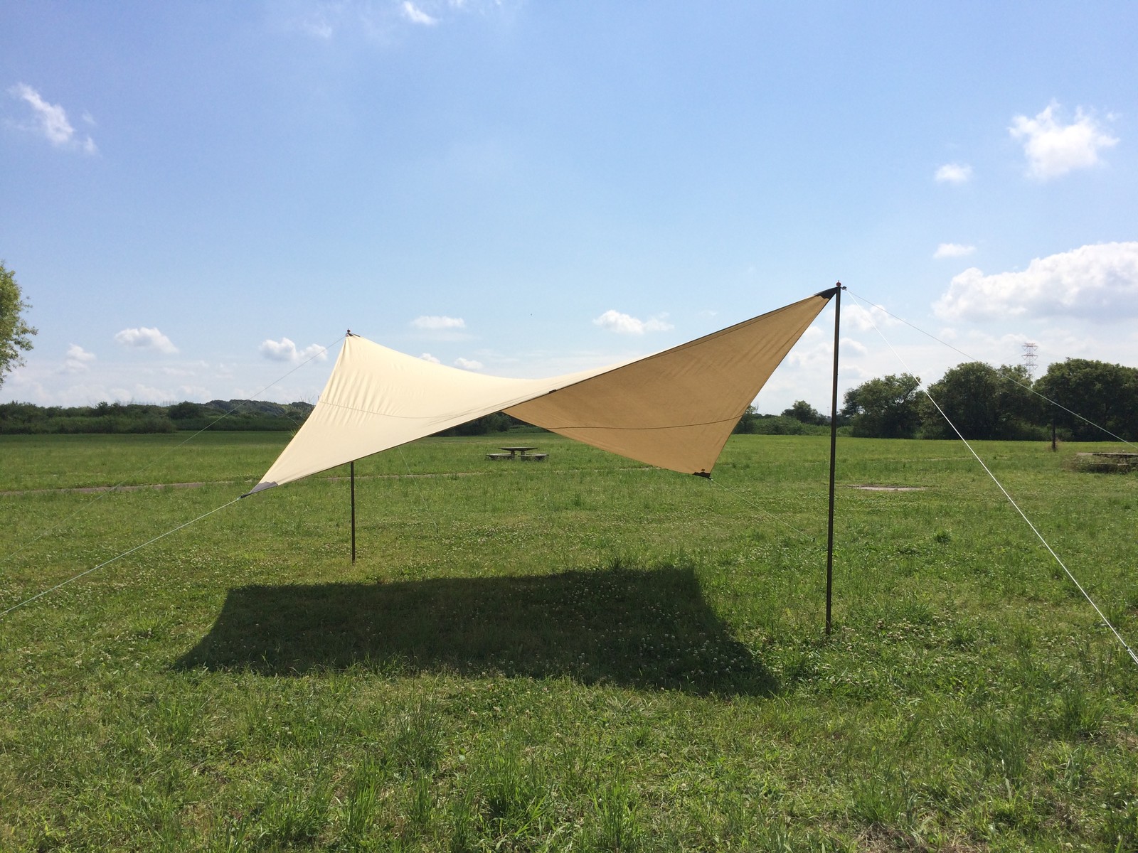 Amazon.co.jp: エバニュー(EVERNEW) ポリコットンタープ Tarp