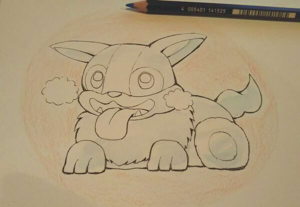練習風景 水彩画をはじめたい あまるんのお絵描きblog