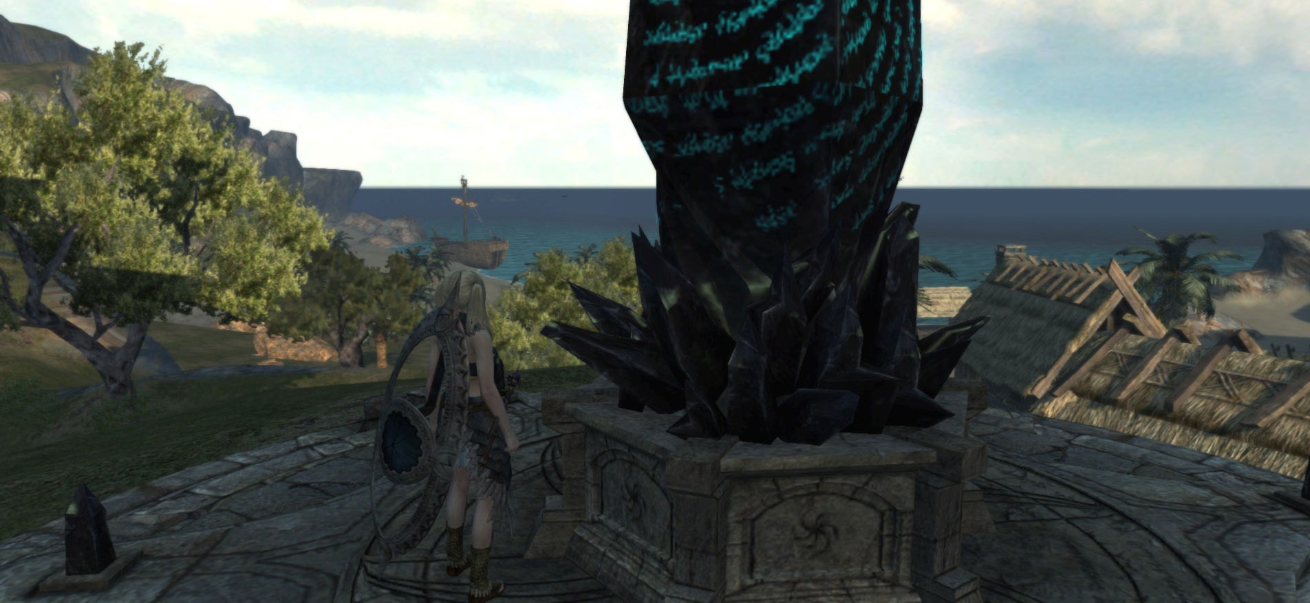 Ddon たまーに見る船 ブリア海岸 ローテス Ddon ドラゴンズドグマオンラインのメモ書き