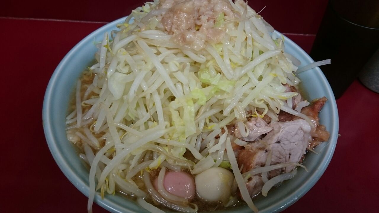 ラーメン二郎 相模大野店 デカ盛り 食べ放題 ラーメン おかわりフリーダム 相模原大食いブログ