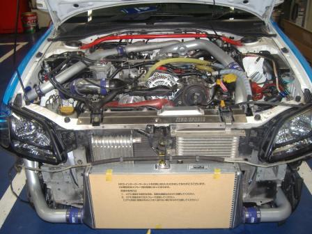 レガシィBH5 HKS前置きインタークーラー 2 : スーパーオートバックス
