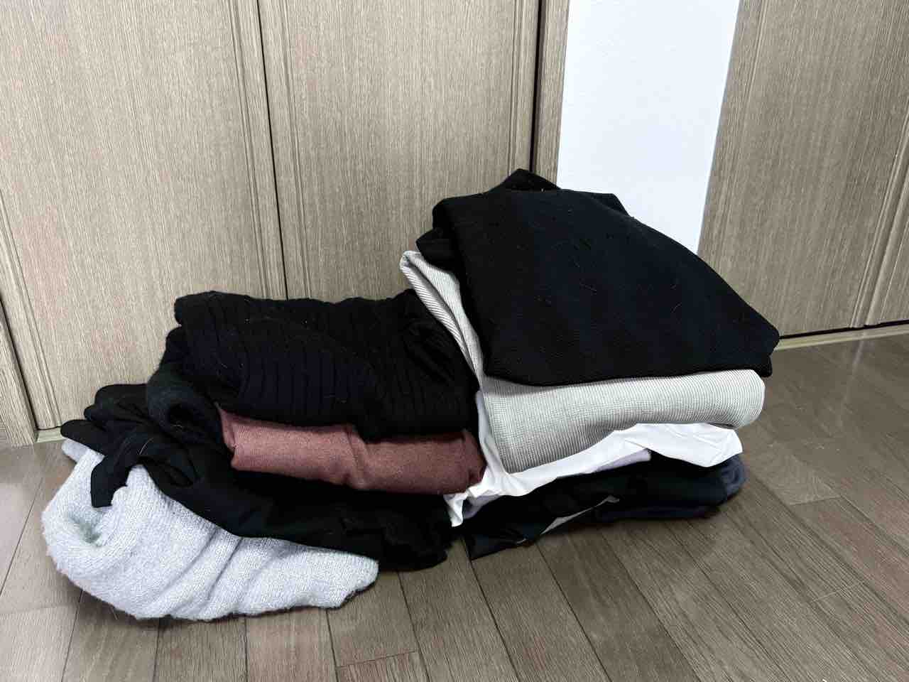 断捨離実行中】クローゼット全出しでスッキリ!50代主婦が実践 断捨離実行中】クローゼット全出しでスッキリ!50代主婦が実践