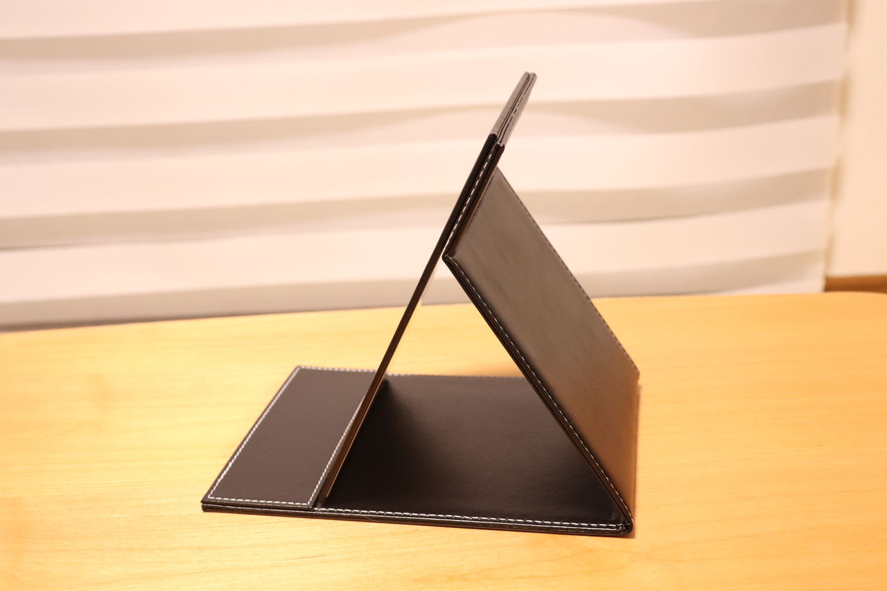 □優秀！ニトリの折立てミラー□ : やさしい時間と、もたない